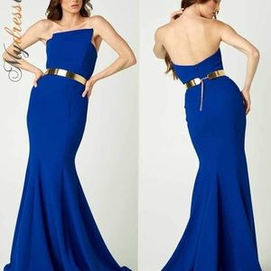 Nicole Bakti mermaid gown size 4